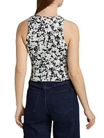 Allen Floral Crop Tank