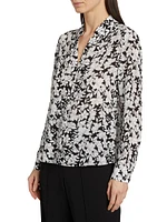 Eloise Floral Silk Shirt