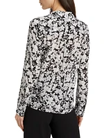 Eloise Floral Silk Shirt