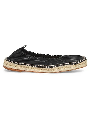 Leather Espadrilles