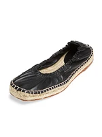 Leather Espadrilles