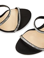 100MM Crystal-Embellished Sandals