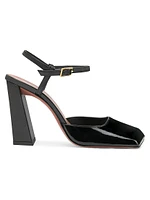 Charlotte 95MM Patent Leather Pumps