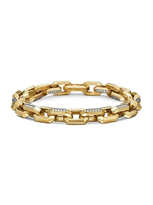 Heirloom Chain Link Bracelet 18K Yellow Gold