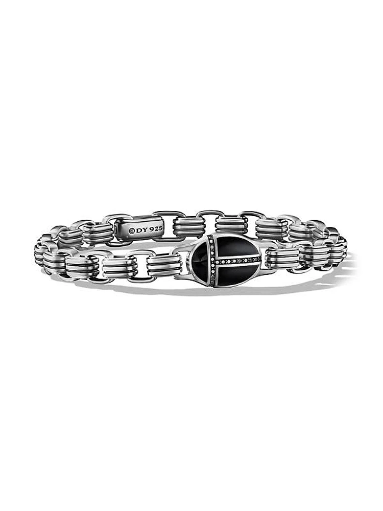 Cairo Chain Link Bracelet In Sterling Silver