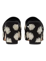 Ibiza Pom-Pom Floral Slides