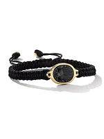 Cairo Scarab Nylon Woven Bracelet