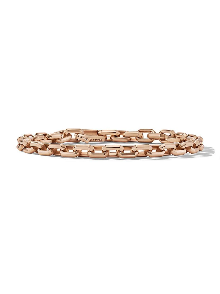 Streamline Heirloom Chain Link Bracelet 18K Rose Gold