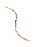 Streamline Heirloom Chain Link Bracelet 18K Rose Gold