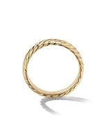 Cable Band Ring 18K Gold