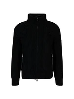 Relaxed-Fit Cardigan Virgin Wool