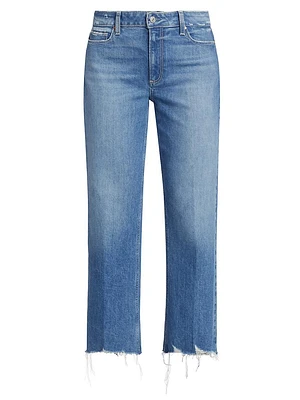 Leenah Straight-Leg Cropped Jeans