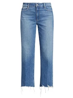 Leenah Straight-Leg Cropped Jeans