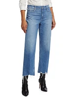 Leenah Straight-Leg Cropped Jeans