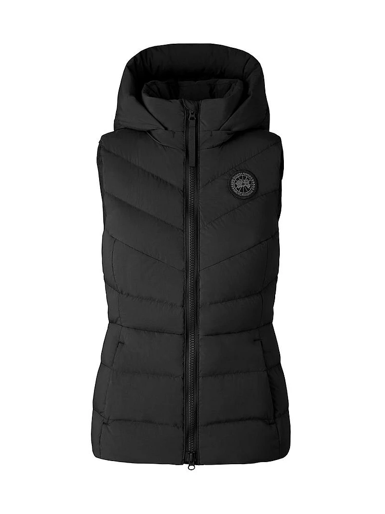 Clair Hooded Down Puffer Vest