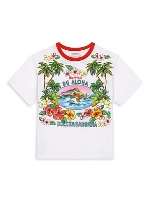 Little Kid's & Hawaii Surf T-Shirt