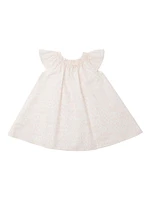 Baby Girl's Logo Print Dress & Bloomers Set