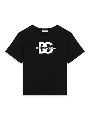 Little Kid's & Logo Crewneck T-Shirt