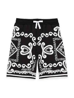 Little Boy's & Marina Logo Shorts