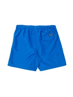 Little Boy's & Logo Swim Trunks