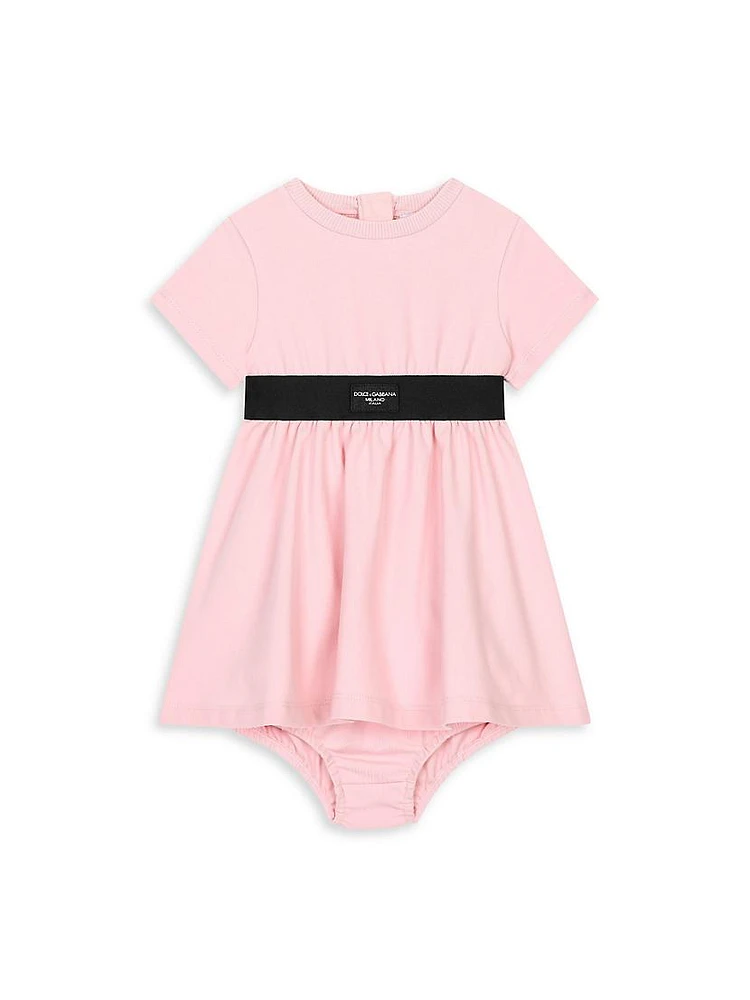 Baby Girl's Cotton Jersey Dress