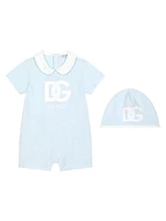 Baby's Logo Romper Set