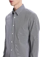 Irving Shirt Poplin Micro Check