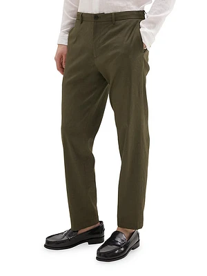 Curtis Linen-Blend Pants