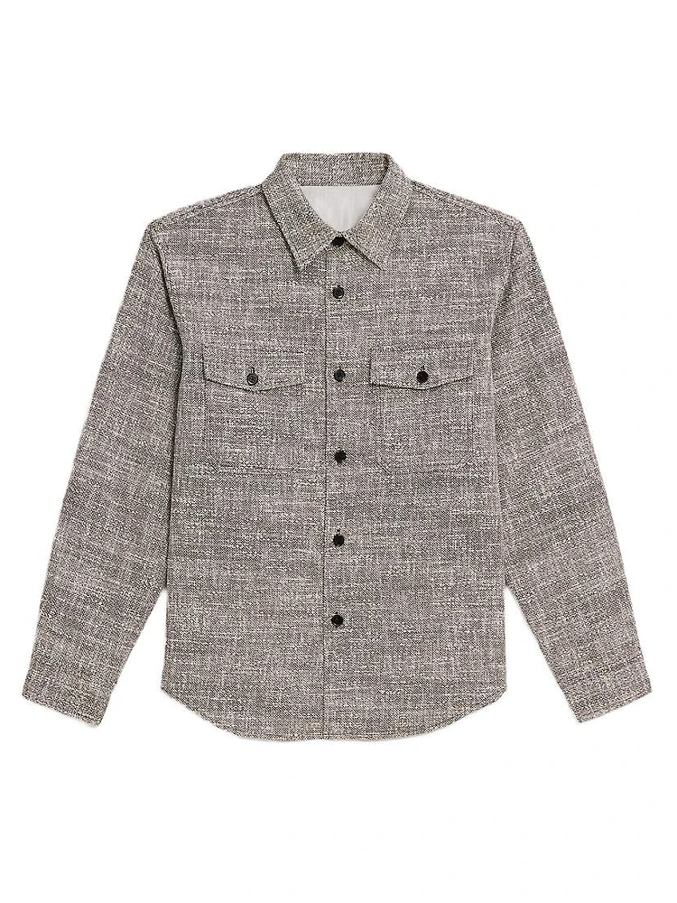 Garvin Shirt Jacket Tweed Canvas