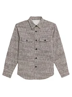 Garvin Shirt Jacket Tweed Canvas