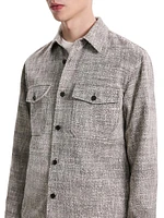 Garvin Shirt Jacket Tweed Canvas