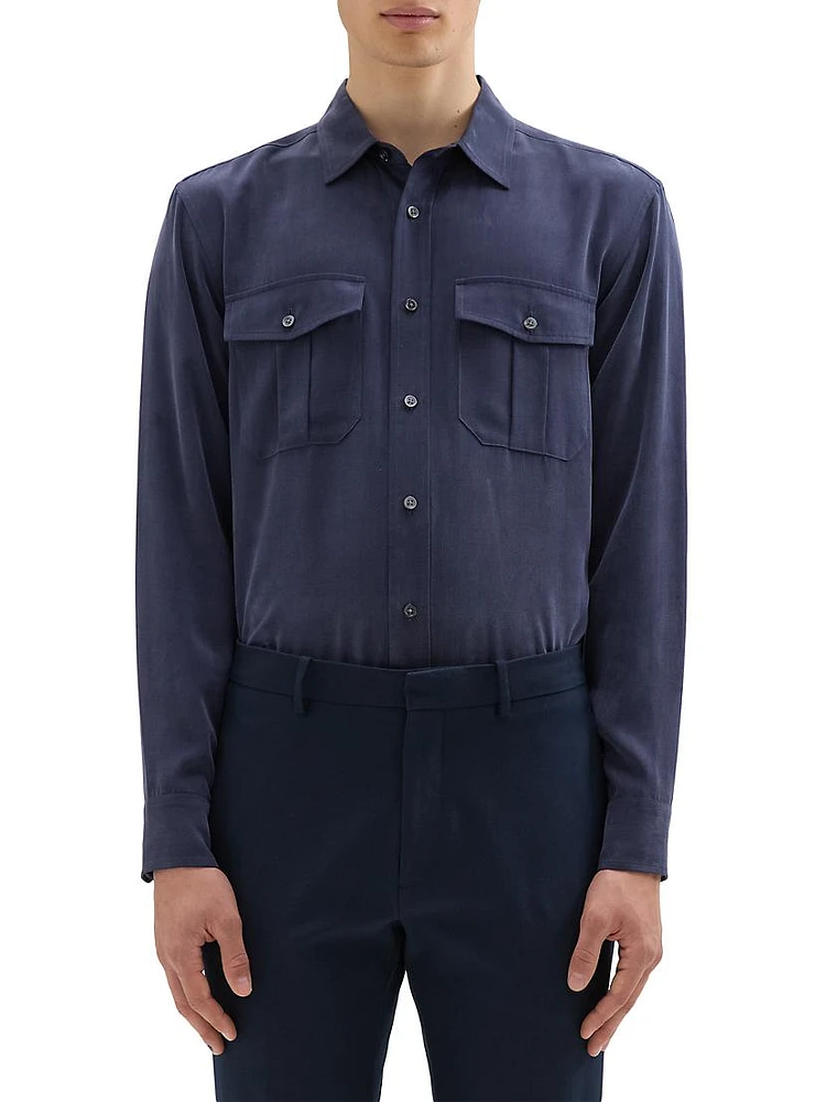 Military Fluid Lyocell Shirt