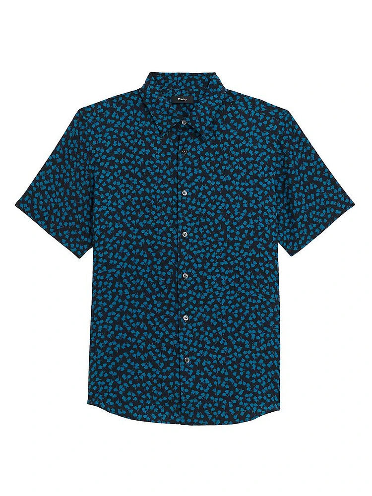 Irving Mod Floral Short-Sleeve Shirt