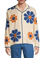 Craft Heritage Daisy Appliqué Camp Shirt