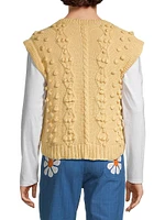 Craft Heritage Cable-Knit Cotton Sweater Vest