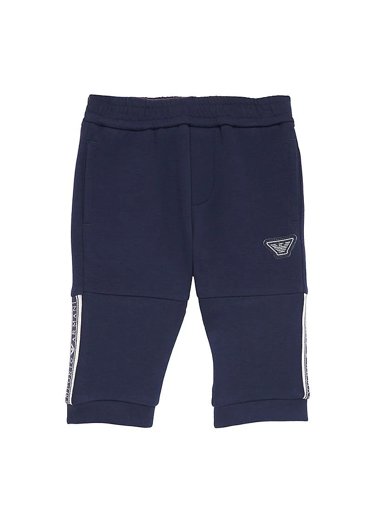 Baby Boy's Logo-Tape Sweatpants