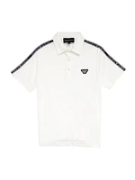 Little Boy's & Logo Tape Polo Shirt