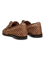 Raffia Penny Loafers