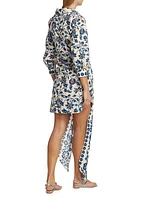 Leighton Floral Poplin Shirtdress