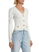 Lavira Button Cardigan