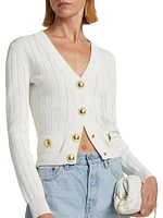 Lavira Button Cardigan