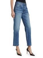 Sophie Mid-Rise Straight Jeans