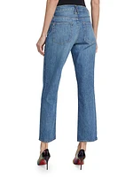 Sophie Mid-Rise Straight Jeans