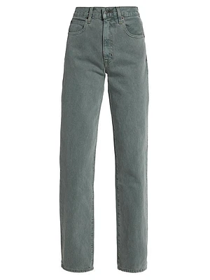 Sophie Mid-Rise Straight-Leg Jeans