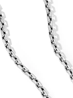 Streamline Heirloom Chain Link Necklace Sterling Silver