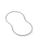 Streamline Heirloom Chain Link Necklace Sterling Silver