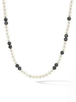 Spiritual Beads Necklace in Sterling Silver