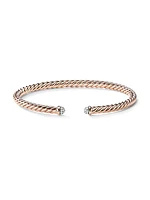 Cablespira Bracelet In 18K Rose Gold