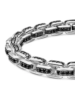 Box Chain Bracelet Sterling Silver