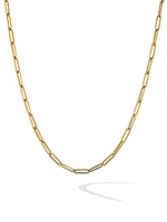 Chain Link Necklace 18K Yellow Gold